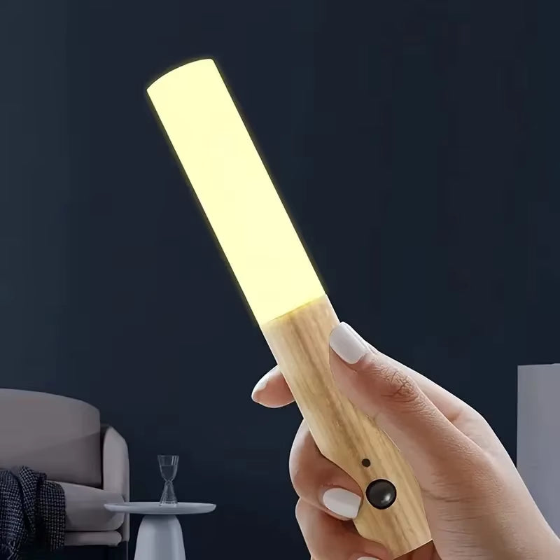 Intelligent Human Body Induction LED Night Light – Rechargeable Wall Light for Corridor, Cabinet, and Toilet
